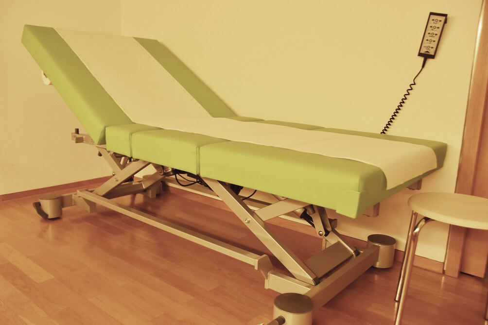Neue Patientenliege Neue Patientenliege